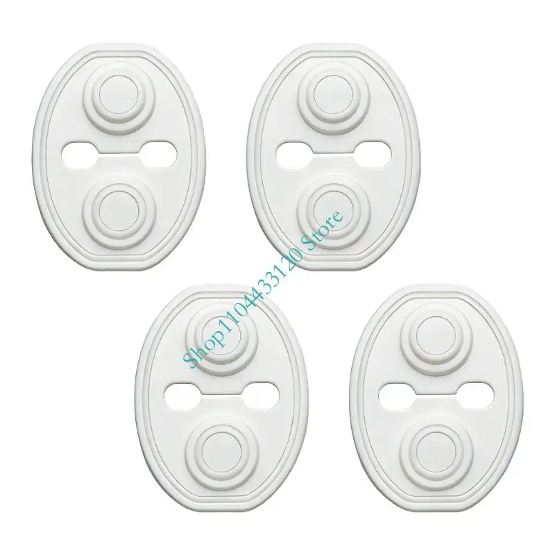 

0XXD Universal Car Lock Silicone Covers Anti Corrosion Vibration Reduction for Auto