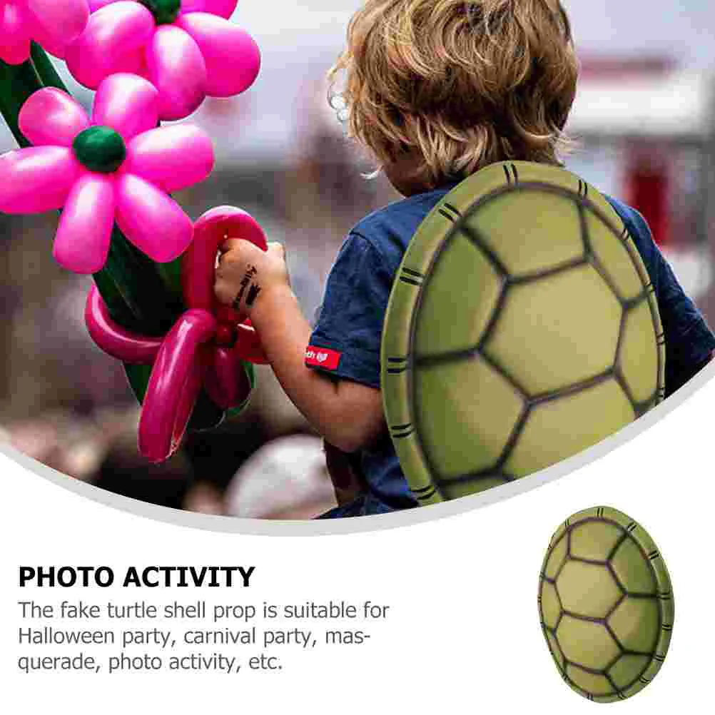 Simulated Turtle Shell Man Toddler Costumes for Girls Adult Halloween Tortoise Shjell Eva Trurtw