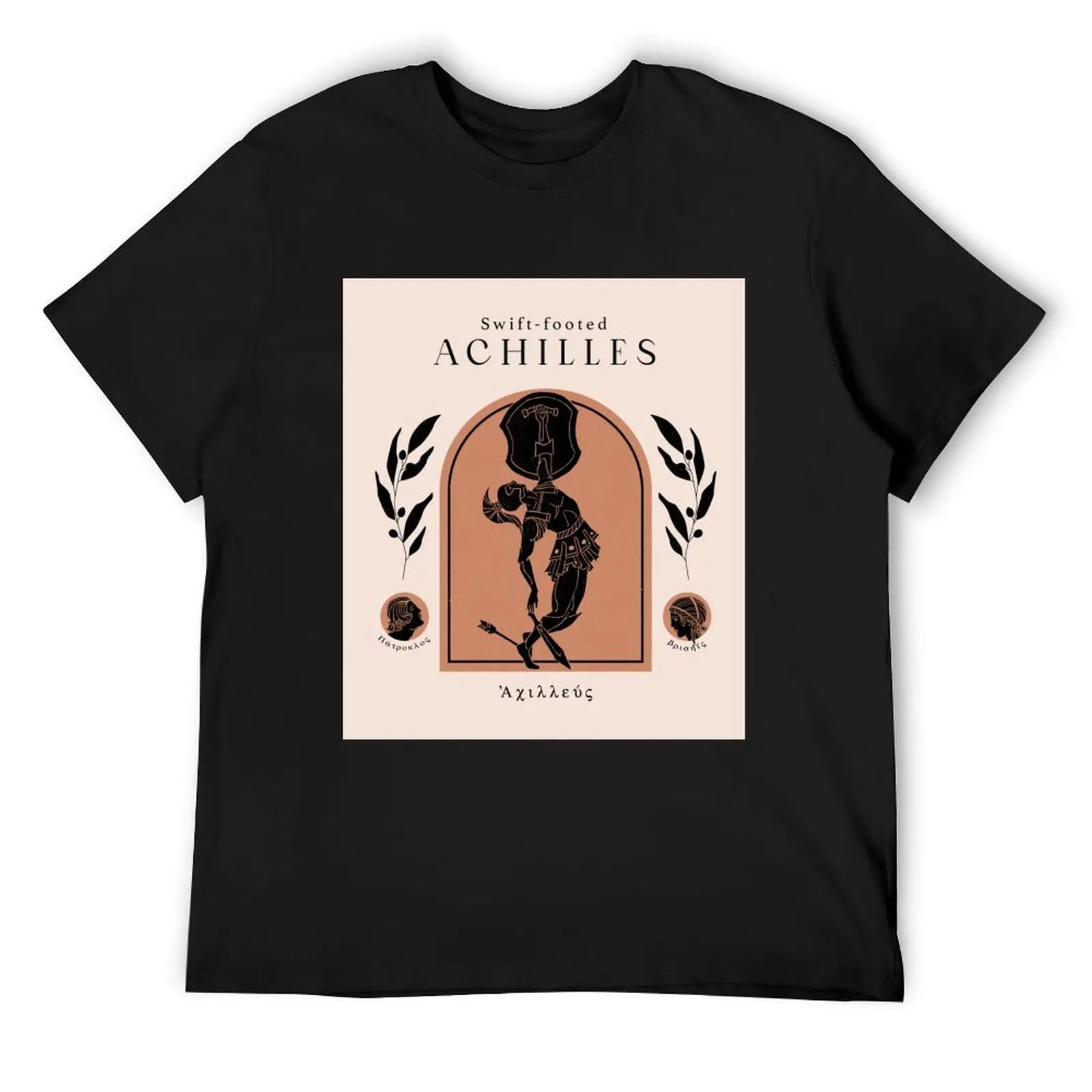 Swift-footed Achilles T-Shirt hippie clothes plus size tops oversized graphic tee luxury clothes men