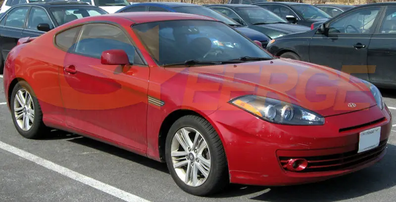 For Hyundai Tiburon Tuscani Coupe SIII GK FL2 2007 2008 2009 Excellent Ultra Bright CCFL Angel Eyes Halo Rings Light