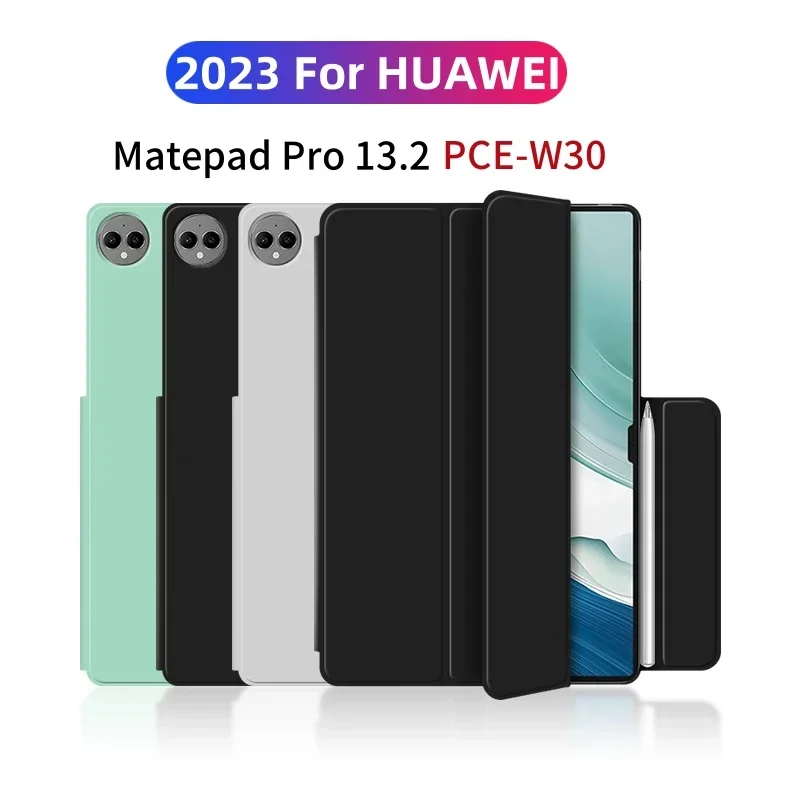 

For Huawei Matepad Pro 13.2 2023 Case Funda Auto Wake up and Sleep Funda Supprot Pencil Charging For Matepad Pro 13.2" PCE-W30