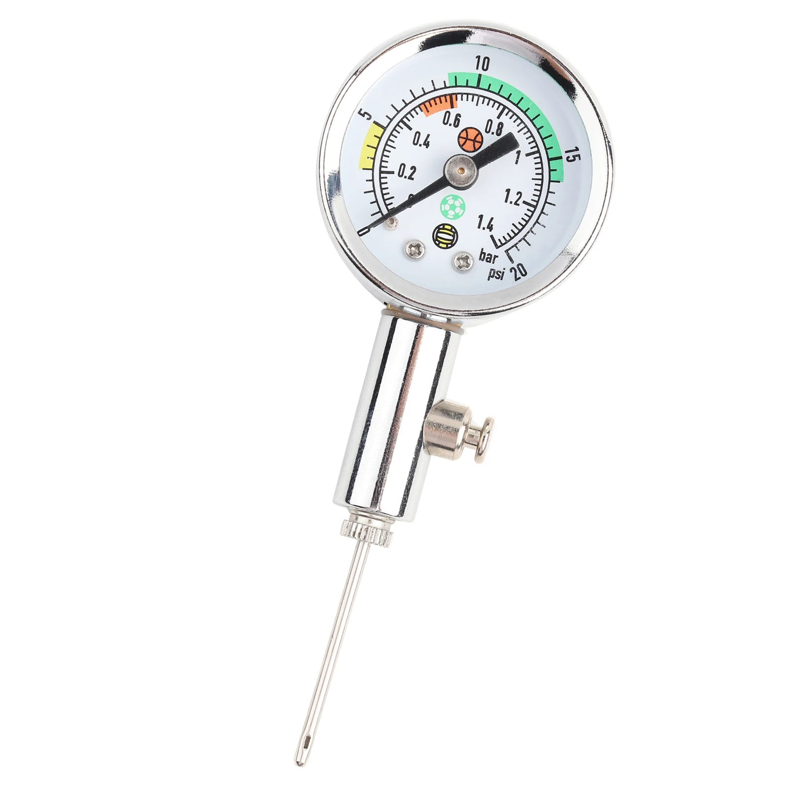 مقياس الهواء الكرة قياس الضغط مقياس الهواء Ulitity مقياس ضغط الهواء أداة بارومتر لكرة السلة كرة القدم الكرة الطائرة