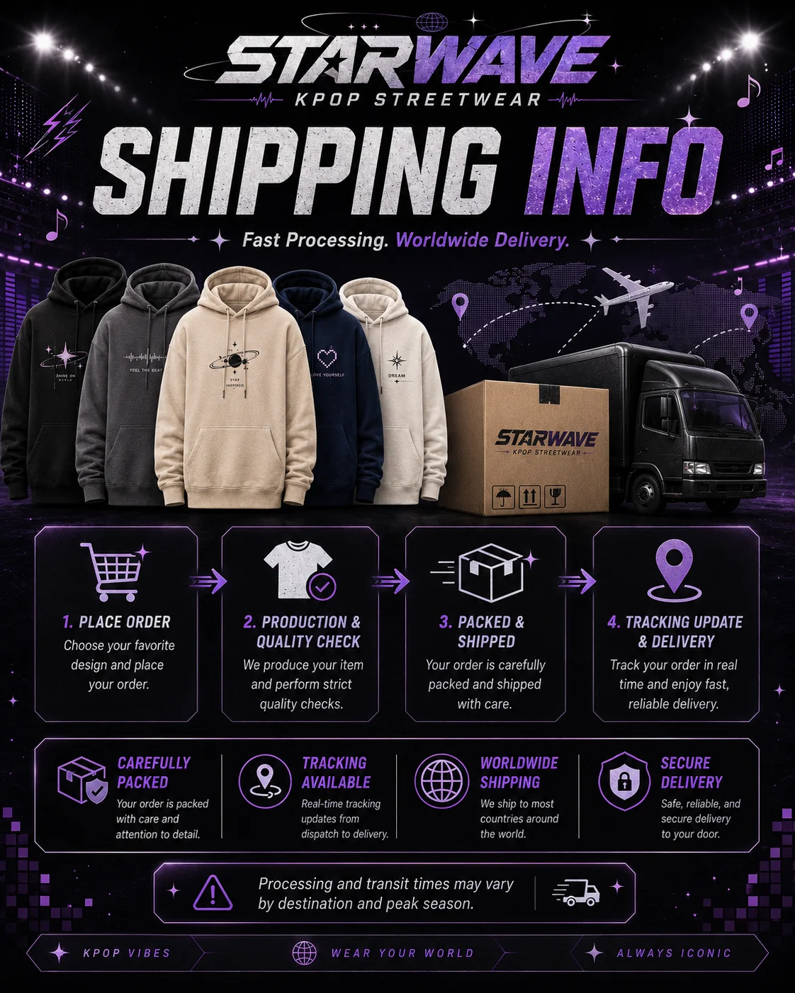 Männer Frauen Kinder ATEEZ Polyester Hoodie Doppelseitiger Druck Kpop Fan Merch Kapuzenpullover Niedliches Cartoon-Maskottchen Gothic Grafik – Detail 12