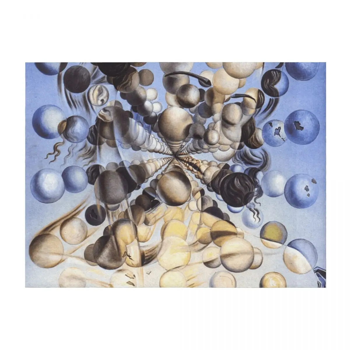 

Одеяло Galatea of the Spheres от Salvador Dali, туристическая кровать, модные большие одеяла и одеяла