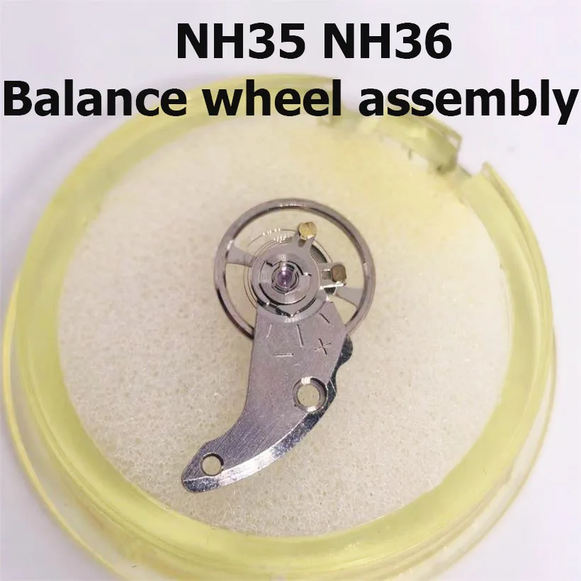 

Watch Accessories Are Suitable For NH35 NH36 Movement Swing Wheel Swing Splint A Set Of Swing Wheel Components Clock Parts