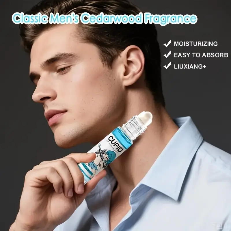 10ml Cupid Elegantes Duftöl - Alkoholfreies Eau de Parfum für Männer, 10ML Langanhaltender Frischer Duft, Orientalisch Fruchtig & Blumig – Detail 2