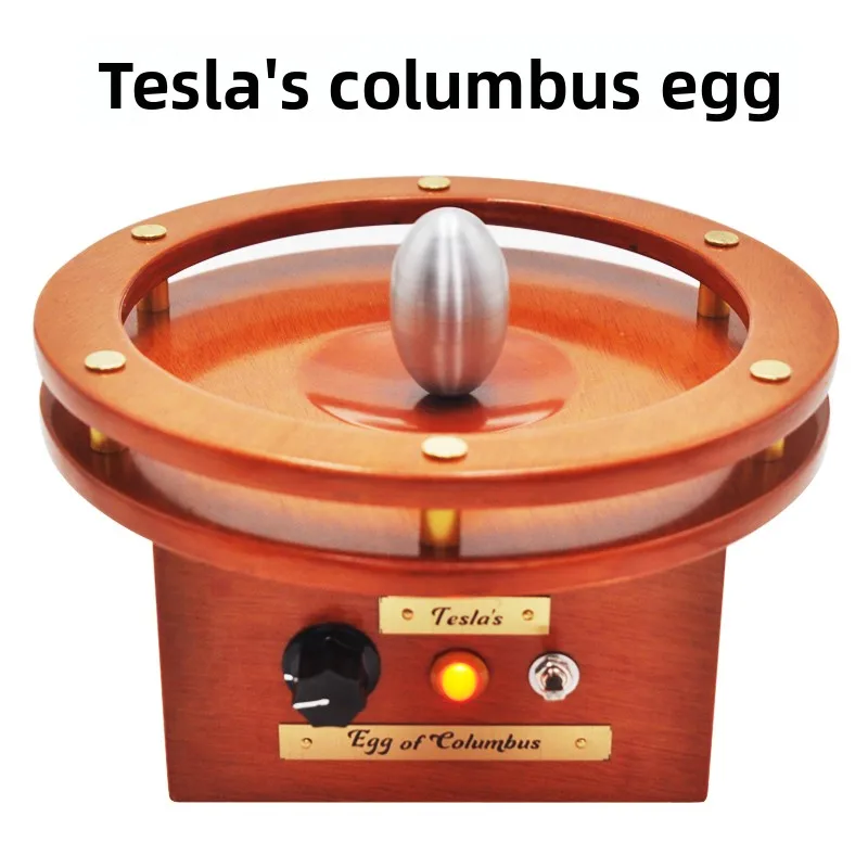 Tesla's Columbus Egg Rotating Magnetic Field Electromagnetic Teaching Aids Model Science Experiment Model Toy