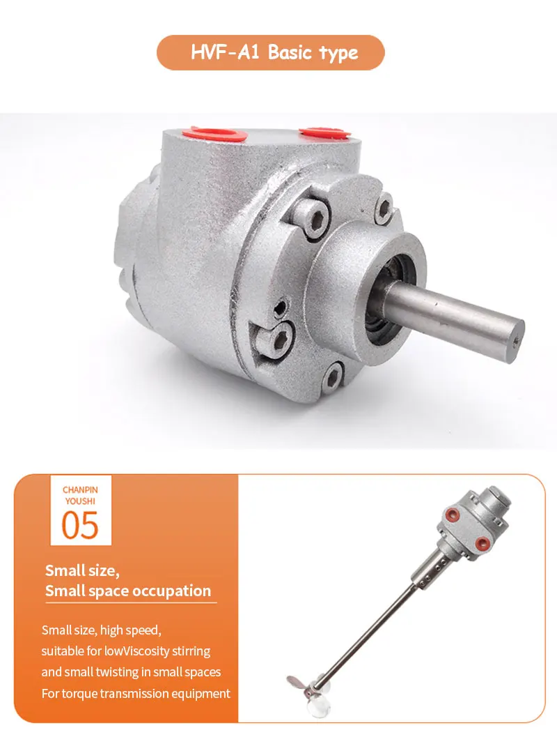 Imagem -06 - tipo Motor de ar Motor de Vane Motor Pneumático à Prova de Explosão Ferramentas de ar Avançado e Reverso Hfv1-blade