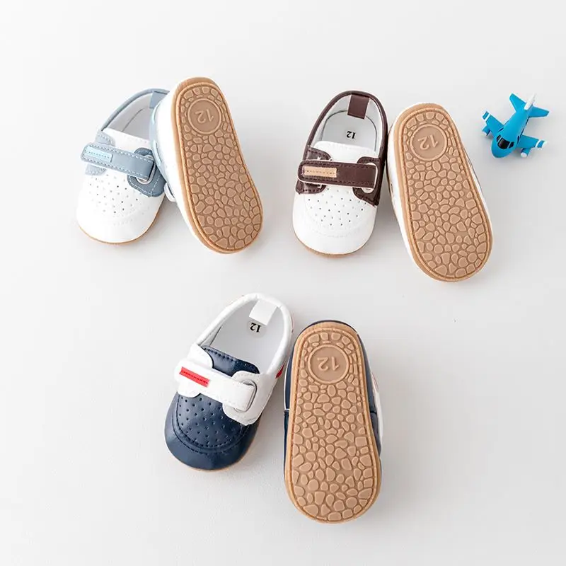 حذاء رياضي للأطفال من البولي يوريتان و تي آر ، أولاد وبنات ، 0-9-18 شهرًا ، حذاء للربيع والخريف للأطفال الصغار ، جودة عالية ، جديد ، BBW3100 ،