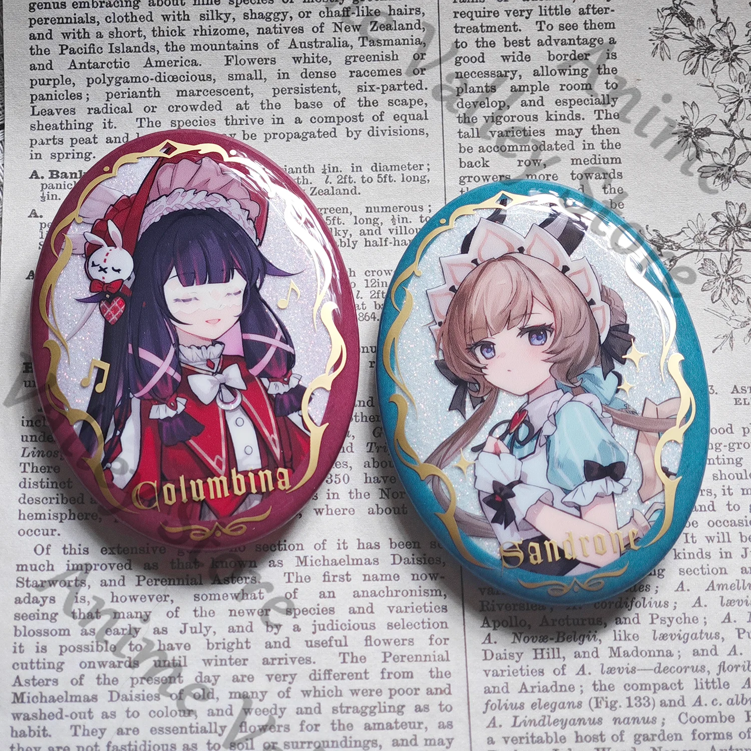 Anime Columbina Sandrone Gensh - Anime Cosplay Coloring Pages ulasan dan harga