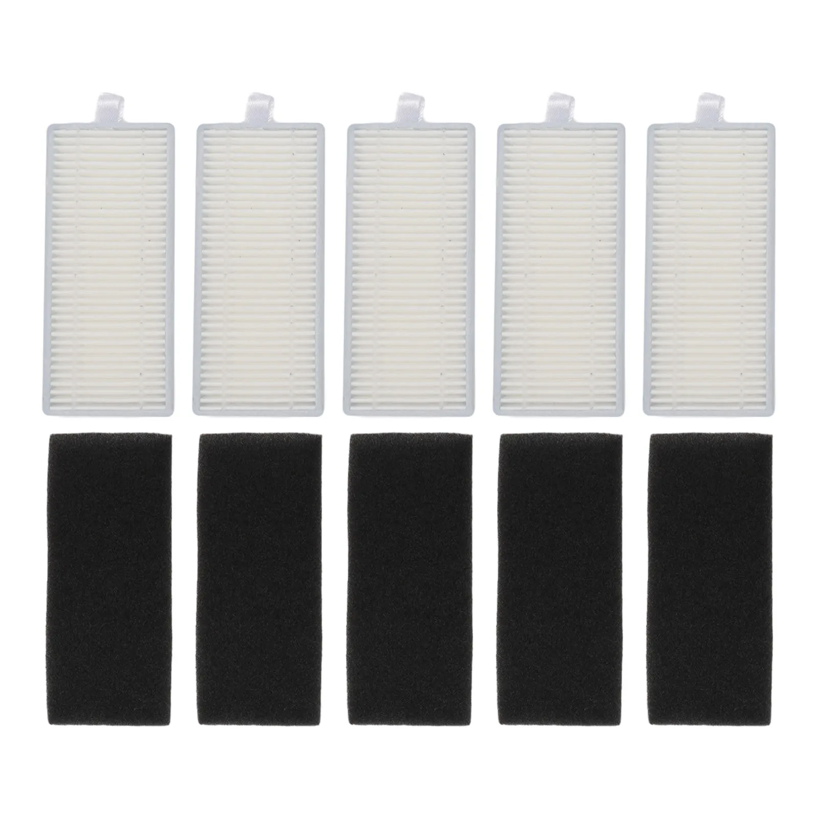 

Improve Cleaning Efficiency with 5pcs Robot Vacuum Cleaner Filter Compatible with For Cecotec For Conga 7490 Eternal