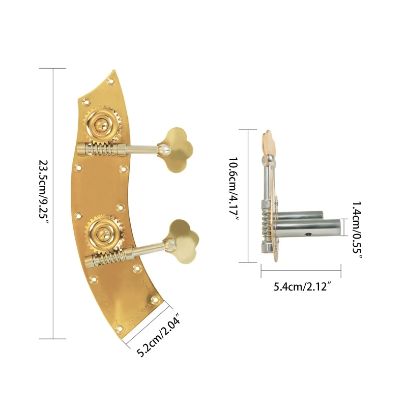 Bass Tuning Peg Double Bass Tuning Peg Tuner Machine for Head Tuning Keys