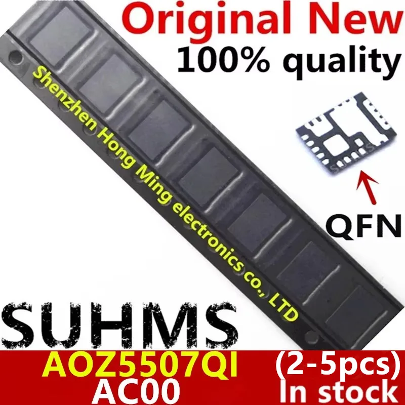 (2-5 piezas) 100% nuevo conjunto de chips AOZ5507QI AOZ5507 AC00 ACOO QFN-22