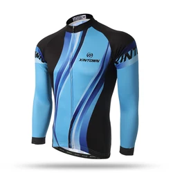 Jersey ciclismo manga larga secado rápido protección solar ultraligero