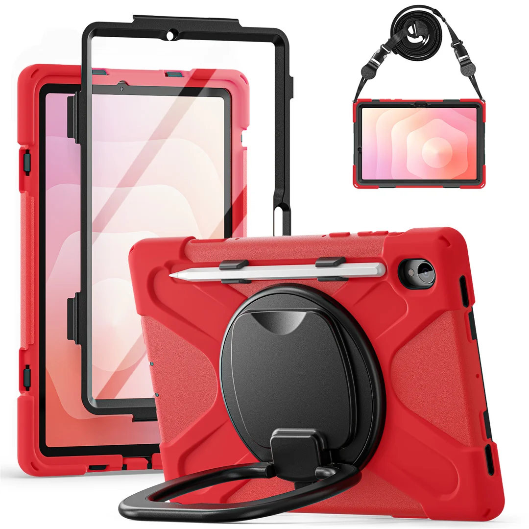 

For Samsung Galaxy Tab S11SM-X730 X736 X736B 11in 2025New Release Case Full Body Rugged Cover with 360 Stand Multi Color Options