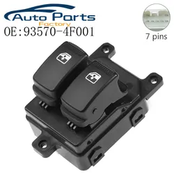 New Front Left Power Window Switch For Kia Picanto 2004-2007 93570-4F001 935704F001 93570-4E001 93570-07000 Switch Button