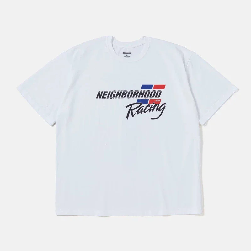 

Casual Round Neck Multi Color Printed Short-sleeve Summer Men Women Simple Fashion NBHD T-shirt