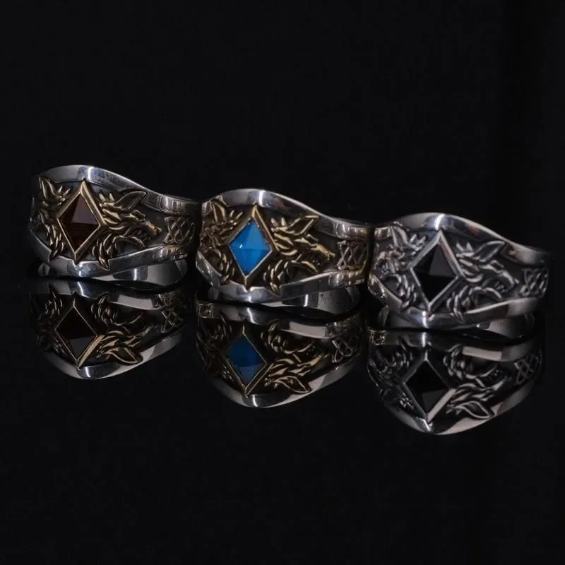 Punk Rings Around Ruth Ring Decorated with the Trend Game
