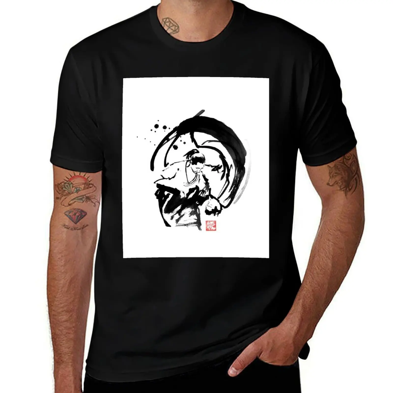 Aikido T-Shirt Fashion Casual Short Sleeve T-Shirt
