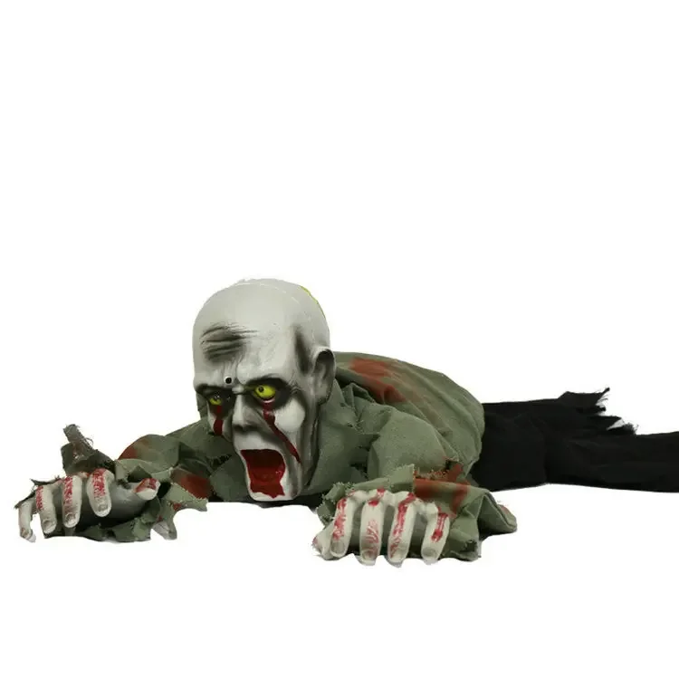 

New Halloween decorations Animated Crawling Skeleton Props