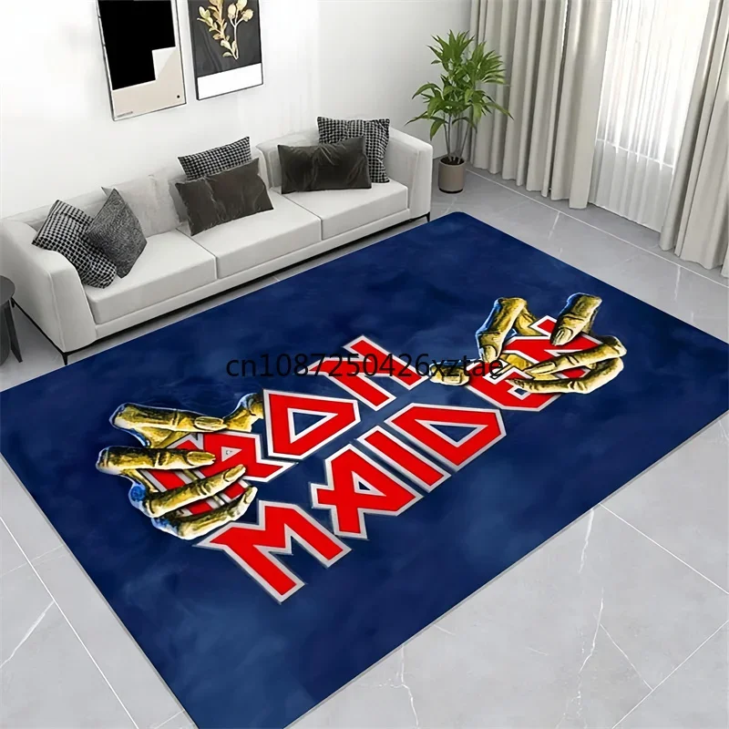 

Band I-Iron M-Maiden Carpet Kitchen Mat Fashion Yoga Mat Living Room Bedroom Decorat Non-slip Mat Birthday Gift Alfombra