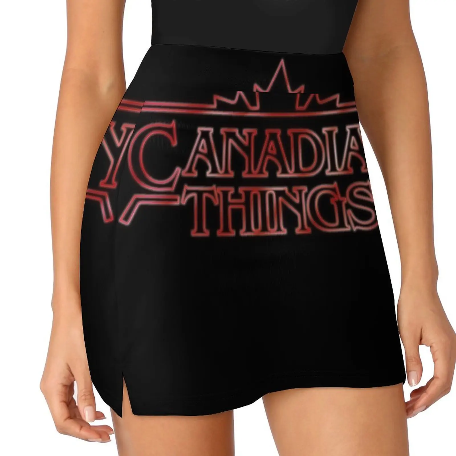 Canadian Things Mini Skirt korean style clothes women 2025 womens skirts 90s vintage clothes