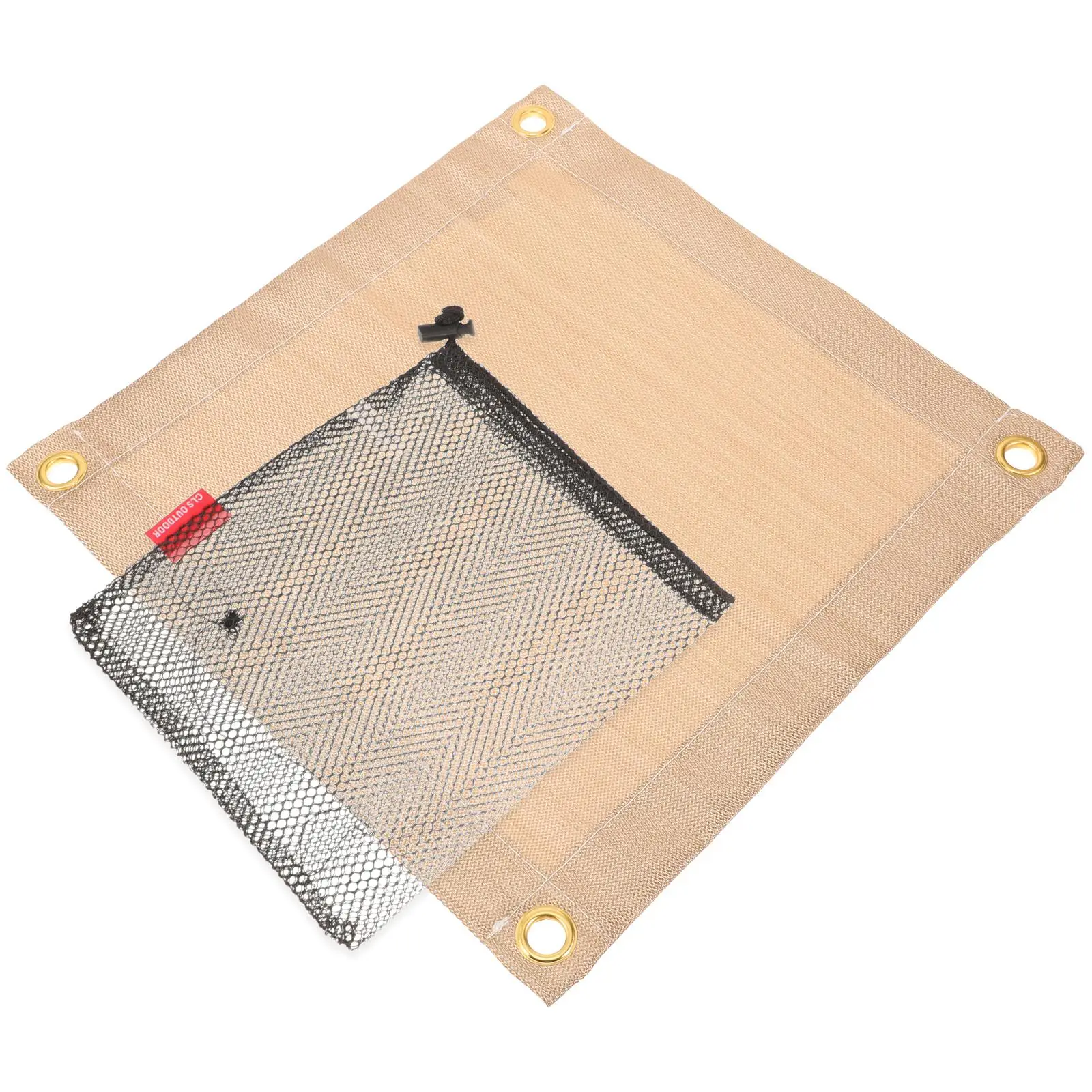 

Fireproof Cloth Emergency Blankets Portable Safe Treated Suppression Camp Safety Fire-extinguishing Multi-function Fiberglass