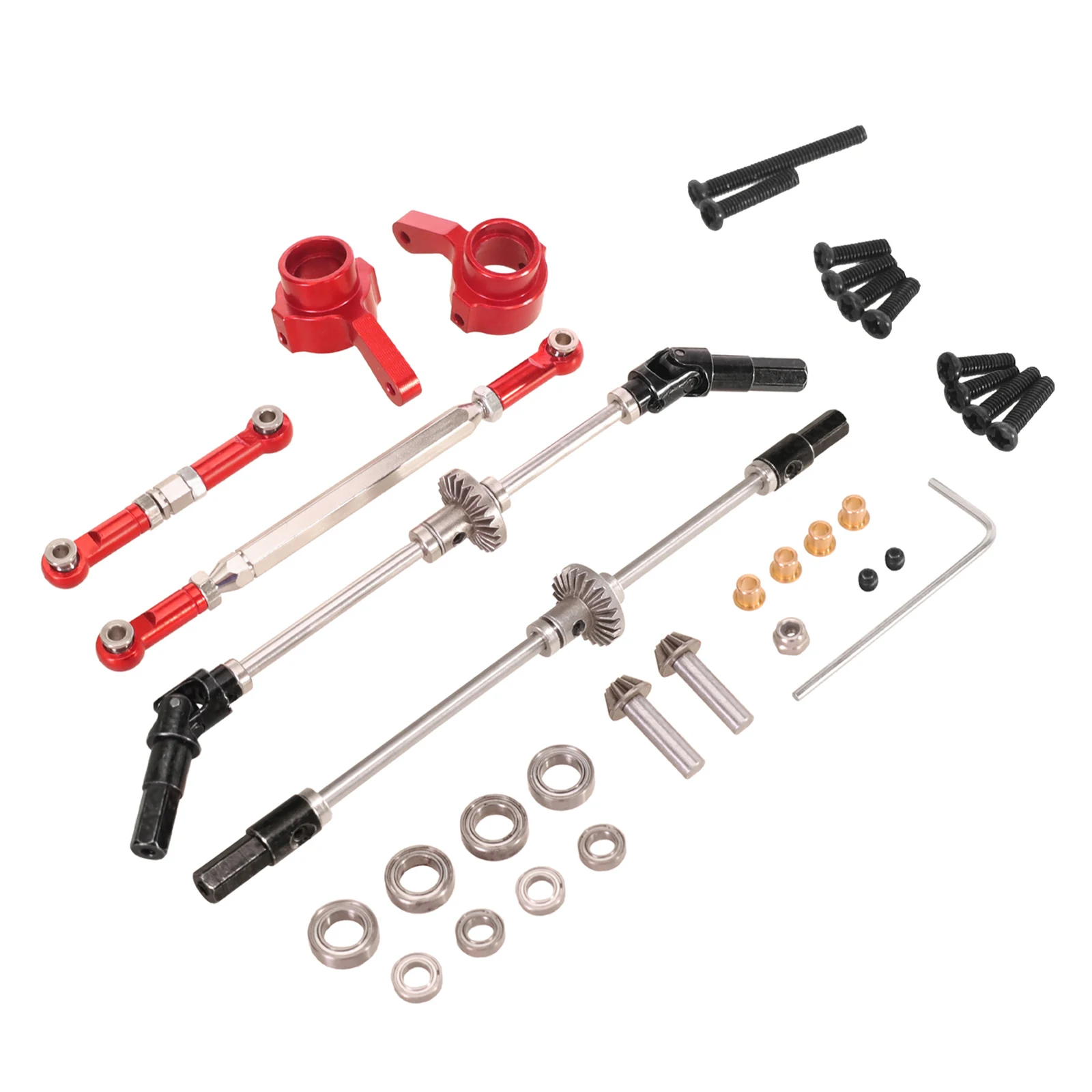 Metal gear front and rear axle assembly for MN82 MN78 MN99sV2