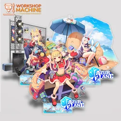 Azur Lane P6 Anime Personages Acryl Display Stand Model Hoge Precisie Schrijfbureau Decoraties Trend Souvenir Ornamenten