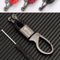 For Niu Kqi3 Pro N1s Ngt N1 M1 M+ U1 U+ Us U+a U+b Uqi Scooter Keyring Keychain Key Chain Holder Motor Accessories Braided Rope