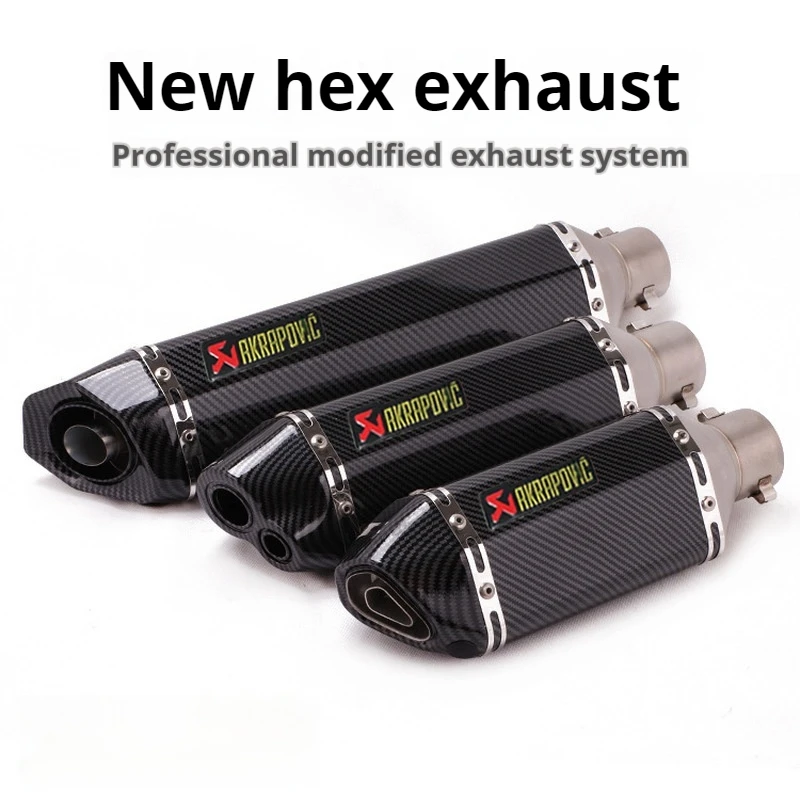 

General modification parts for small hexagonal exhaust pipe model