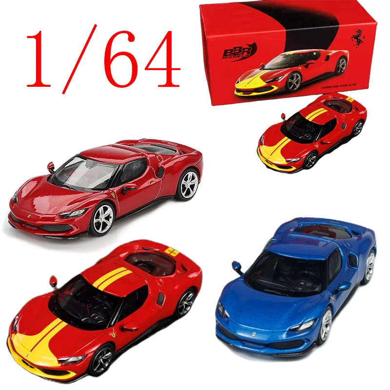 

BBR Diecast 1/64 Scale Ferrari Alloy Model Cars Ferrari 296 GTB Playing with Vehicle Toys Boy Gift Original Box