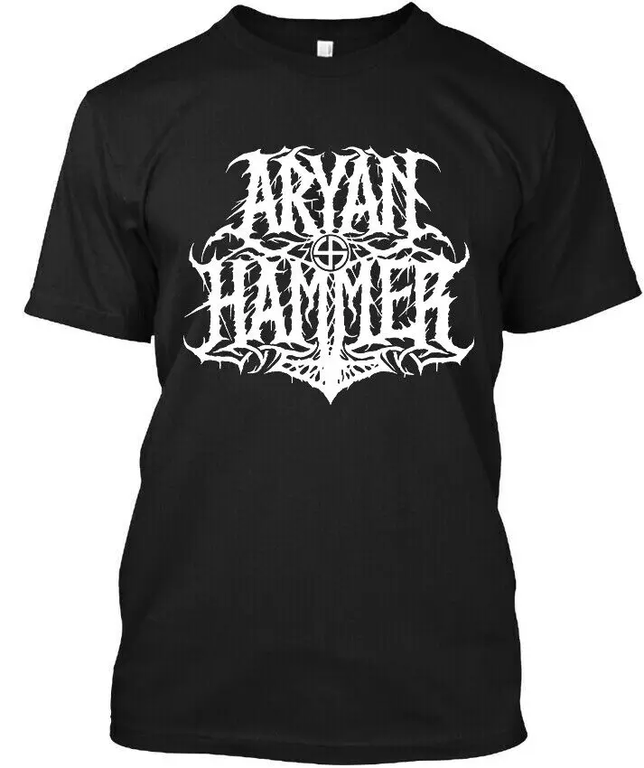 Limited New Aryan Hammer Finland Black Metal Band Music T Shirt M 3XL long or short sleeves