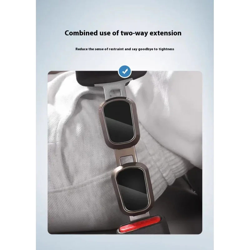 Picture 6: Be common Car Seat Belt Clip Buckle One Button To Release Insert Socket Extender For Mercedes Benz BMW Audi