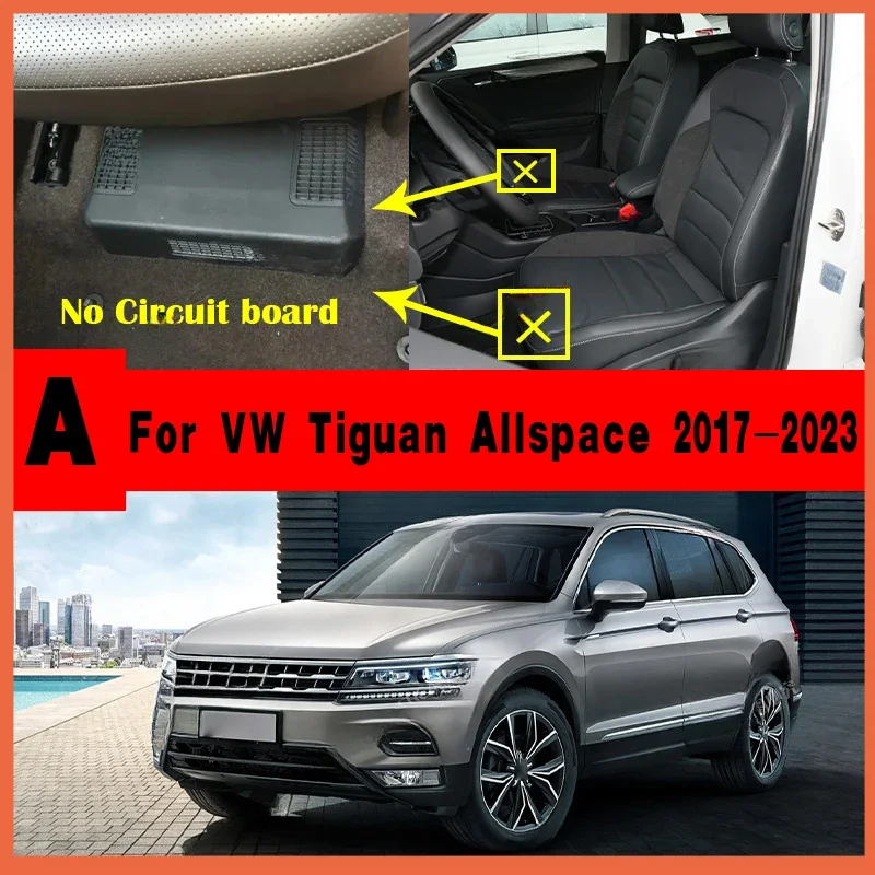 Floor Mats For Volkswagen Tiguan Allspace AD BW 2017~2023 Waterproof Carpet Car Floor Mat Tapis Voiture Car Accessories Interior