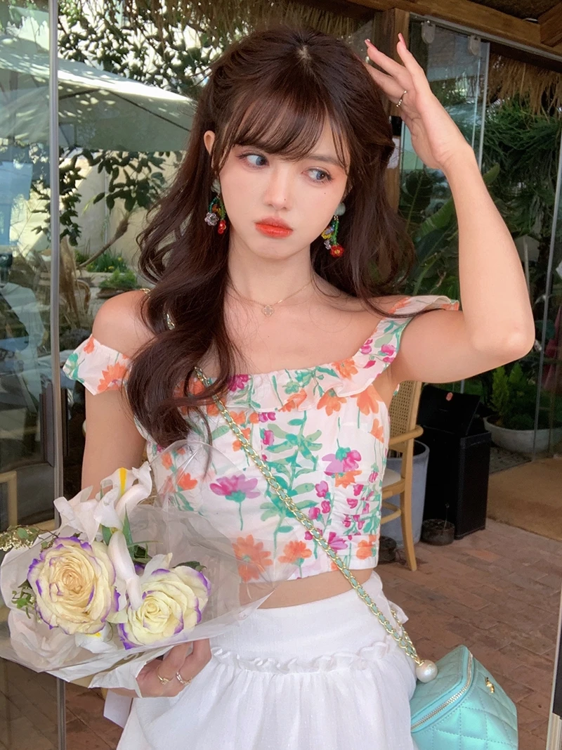 

Acaine Summer Fre Sle Women's Outerwear Strap Top Design Sensation Small ence Casual Wear Breathable Lightweight