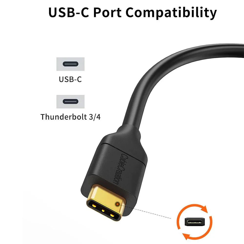 CableCreation USB C to USB Type B 3.1 Cable 10Gbps for Thunderbolt 3 Host MacBook Pro Air HP Canon Printer External Hard Drive