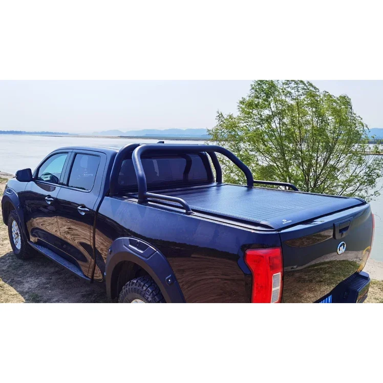 

Prevent scattering rolling shutter cover box retractable truck bed cover aluminum roller lid shutter pickup truck for Ford