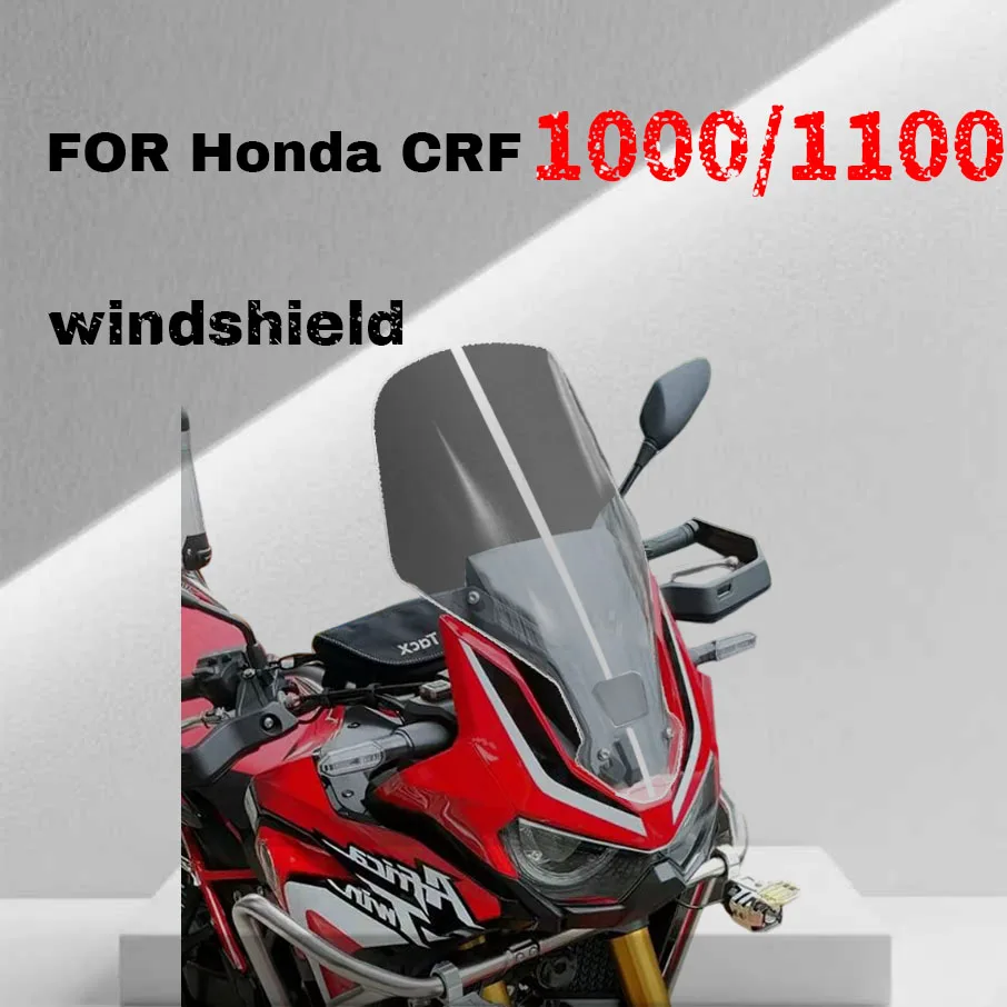 

For Honda Africa dual cylinder CRF1000 CRF1100 ADV modified with high windshield and front windshield