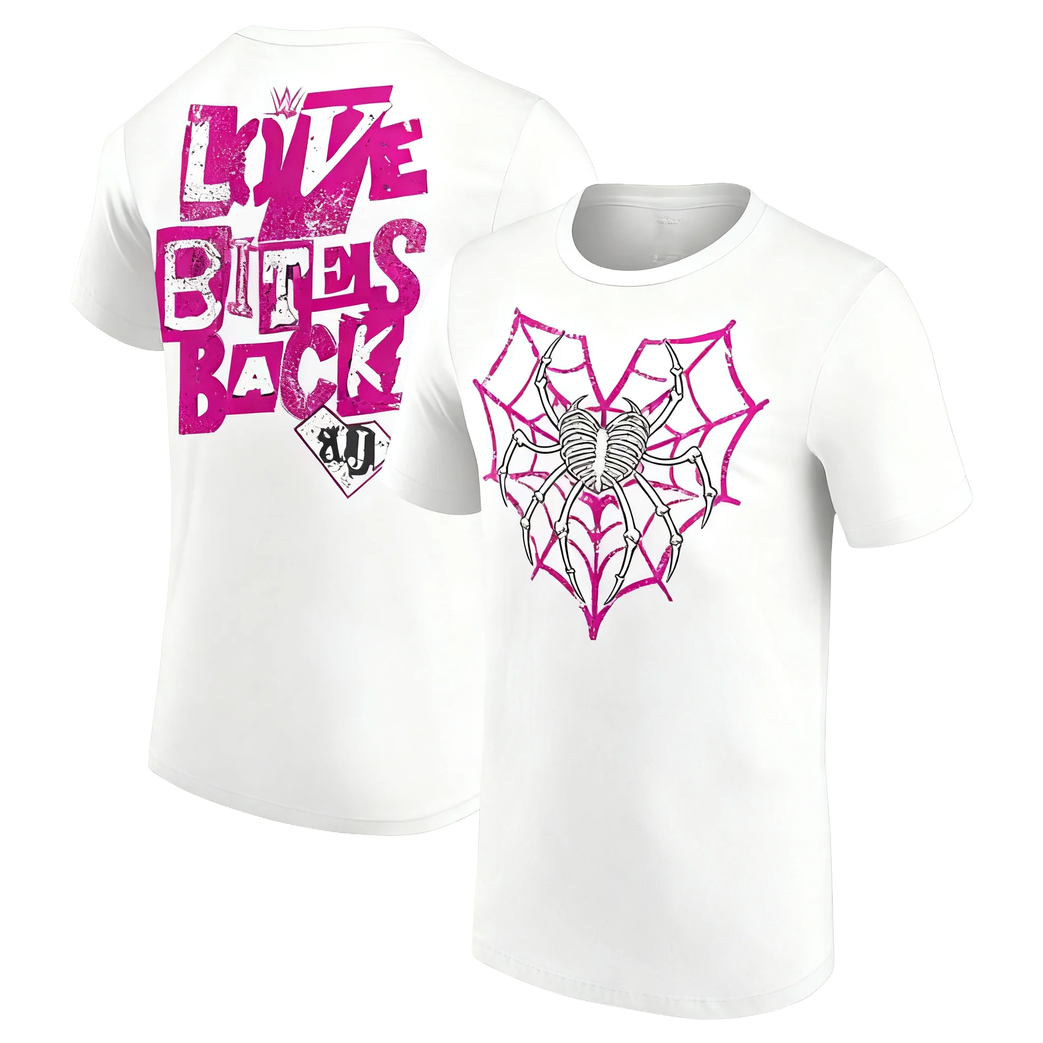 Black AJ Lee Love Bites Back Printed Fashion Casual Men's Cotton T-shirt High Quality Y2K Oversized Size Short Sleeve Unisex