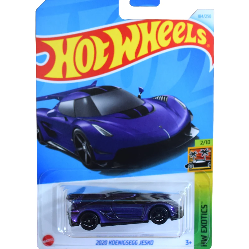 Mattel-Jouet de voiture Hot Wheels pour garçons, 1/64 moulé sous pression, 2024K Koenigps.com g Bugatti Porsche Carrera Mazda, modèle de véhicule,