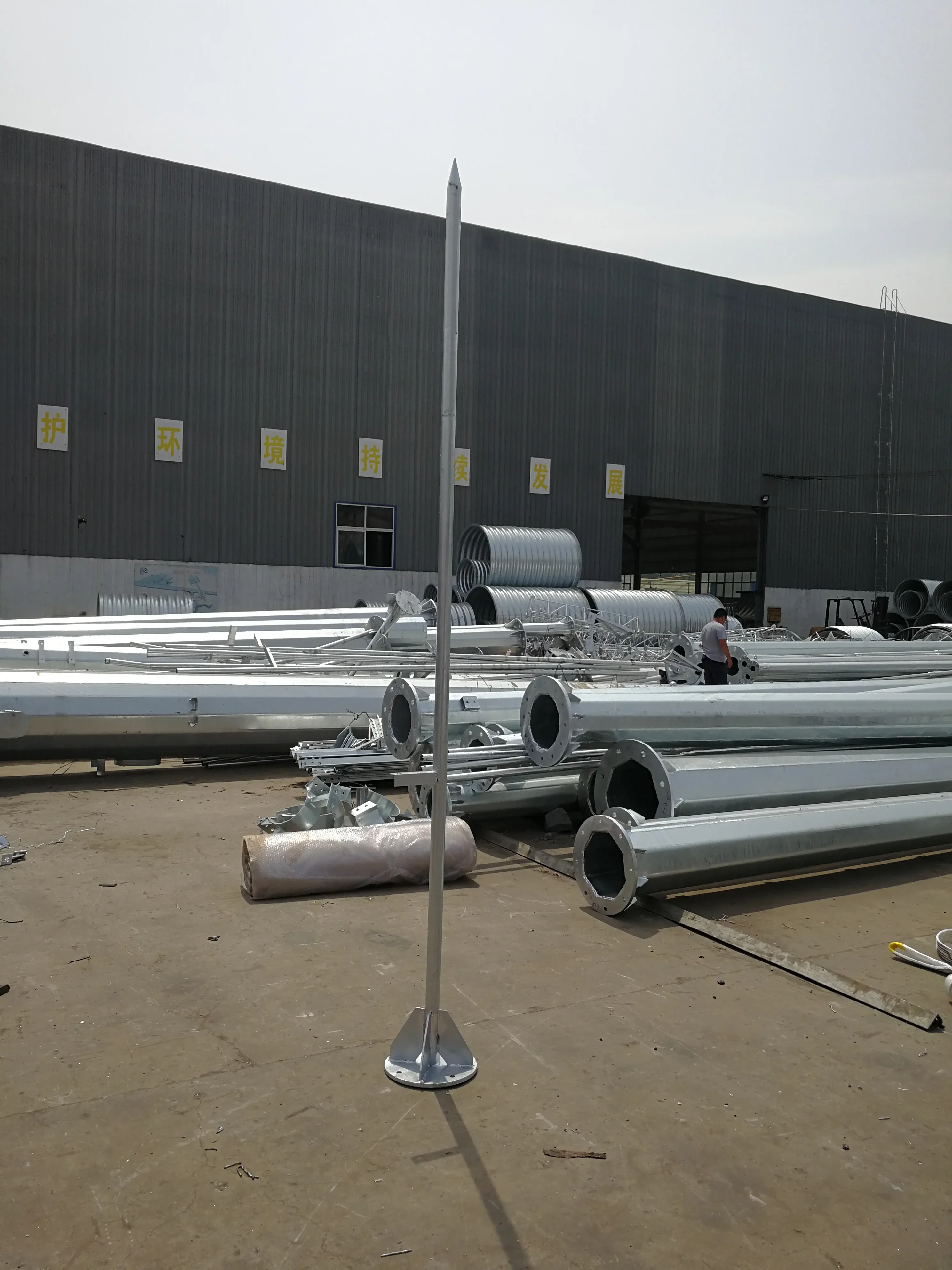 Decorative tower / building lightning Arrester lightning rod protection multi-function tower