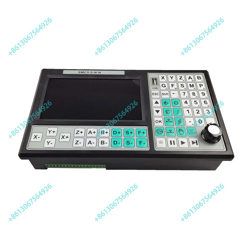 Controlador de movimento offline CNC, 5 eixos, 32 bits, CPU, RTCP, SMC5-5-N-N