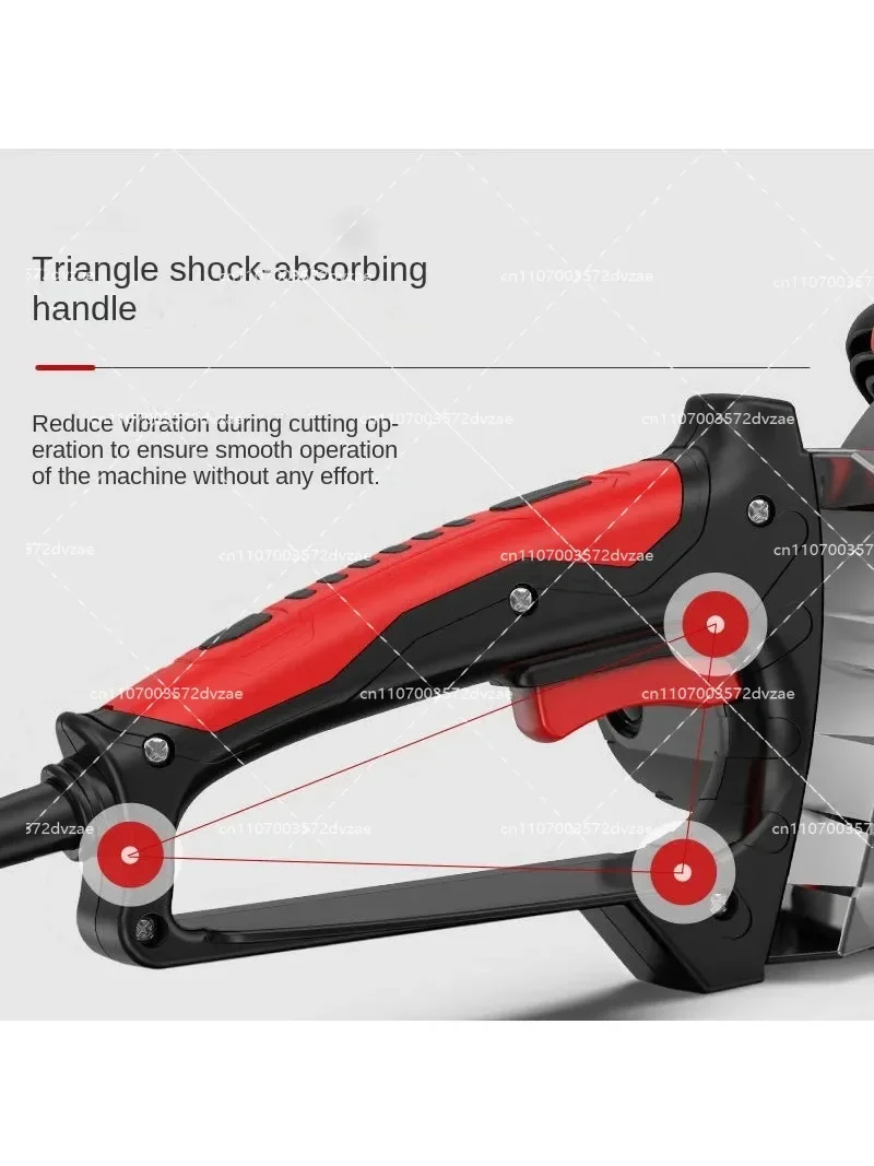 2400W High-Power 16-inch Electric Chainsaw Handheld Household Logging Saw for Cutting - Portable & Powerful Woodcutter