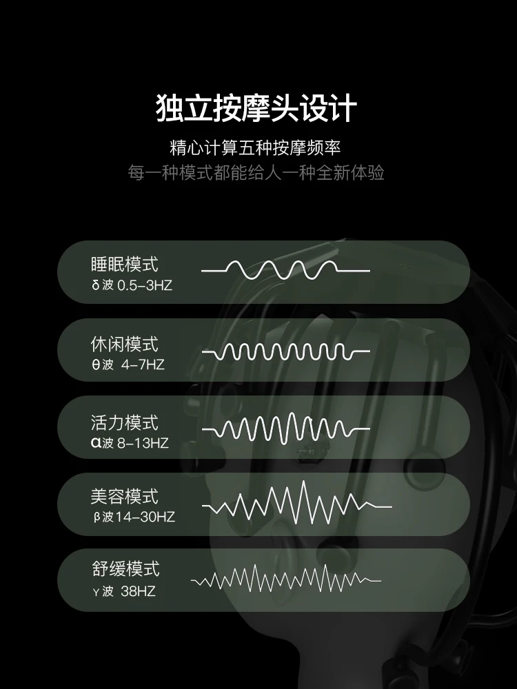 Machine massage head artifact scalp massage electric head massager