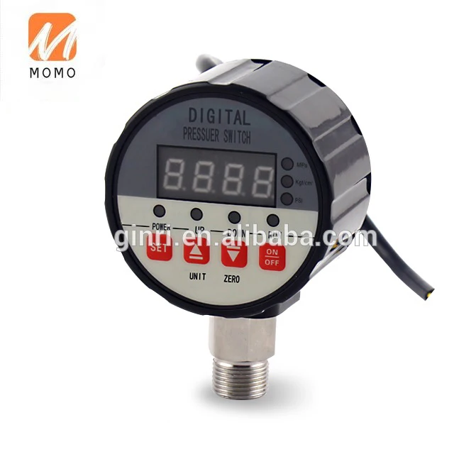 

220V Air Compressor Pressure SwitchS80 0-1Mpa AC220V G1/4 Digital Pressure Controller