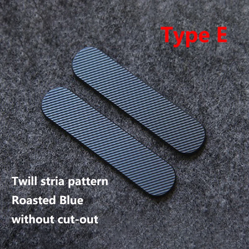 Imagem -06 - Tipos de Faca Titanium Alloy Handle Escala Patches para 58 mm Victorinox Swiss Army Facas Twil Lines Padrão Faça Você Mesmo Faça Parte Par