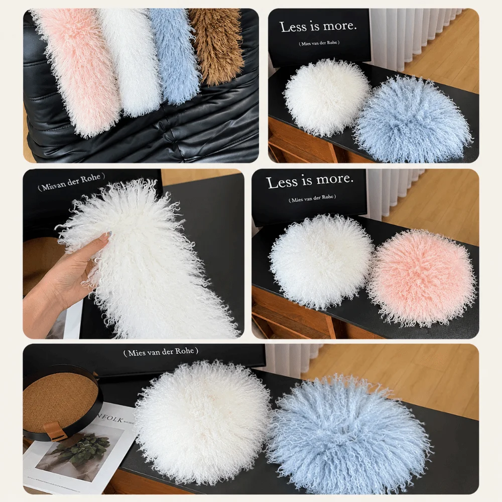 Fashionable Wool Scarf Windproof Warm Fur Collar Scarf Thickened Neck Cover Scarf Winter
