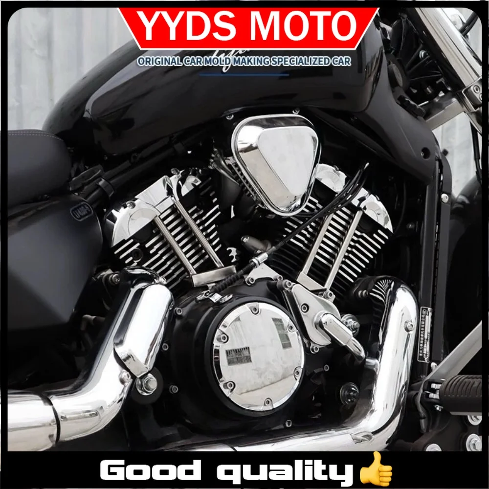

【Good quality】For Lifan V400 engine decorative cover Lifan V400 modified engine protective cover