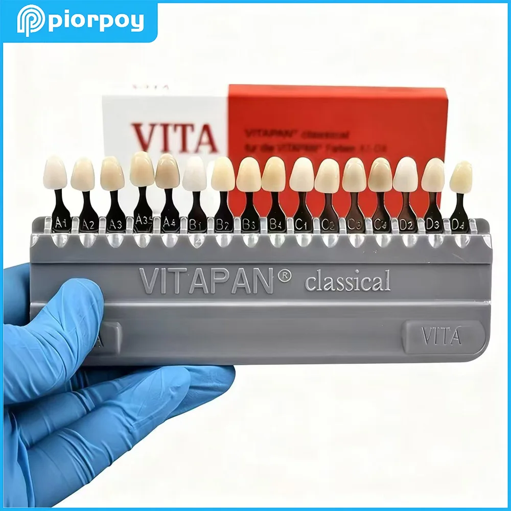 

PIORPOY 16 цветов, стоматологическое оборудование, витаметрическая пластина VITA Guide для отбеливания зубов, модель зуба VITA, колориметрическая пластина, модель для дропшиппинга